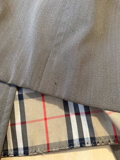 Trench Burberrys anni ‘80 in covert 100% lana - tg. 50-52