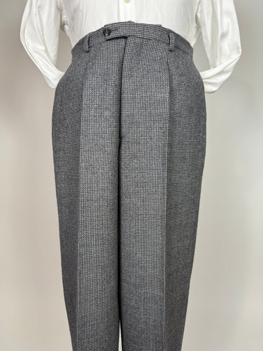 Pantaloni anni ‘60/‘70 lana e mohair - tg. 50