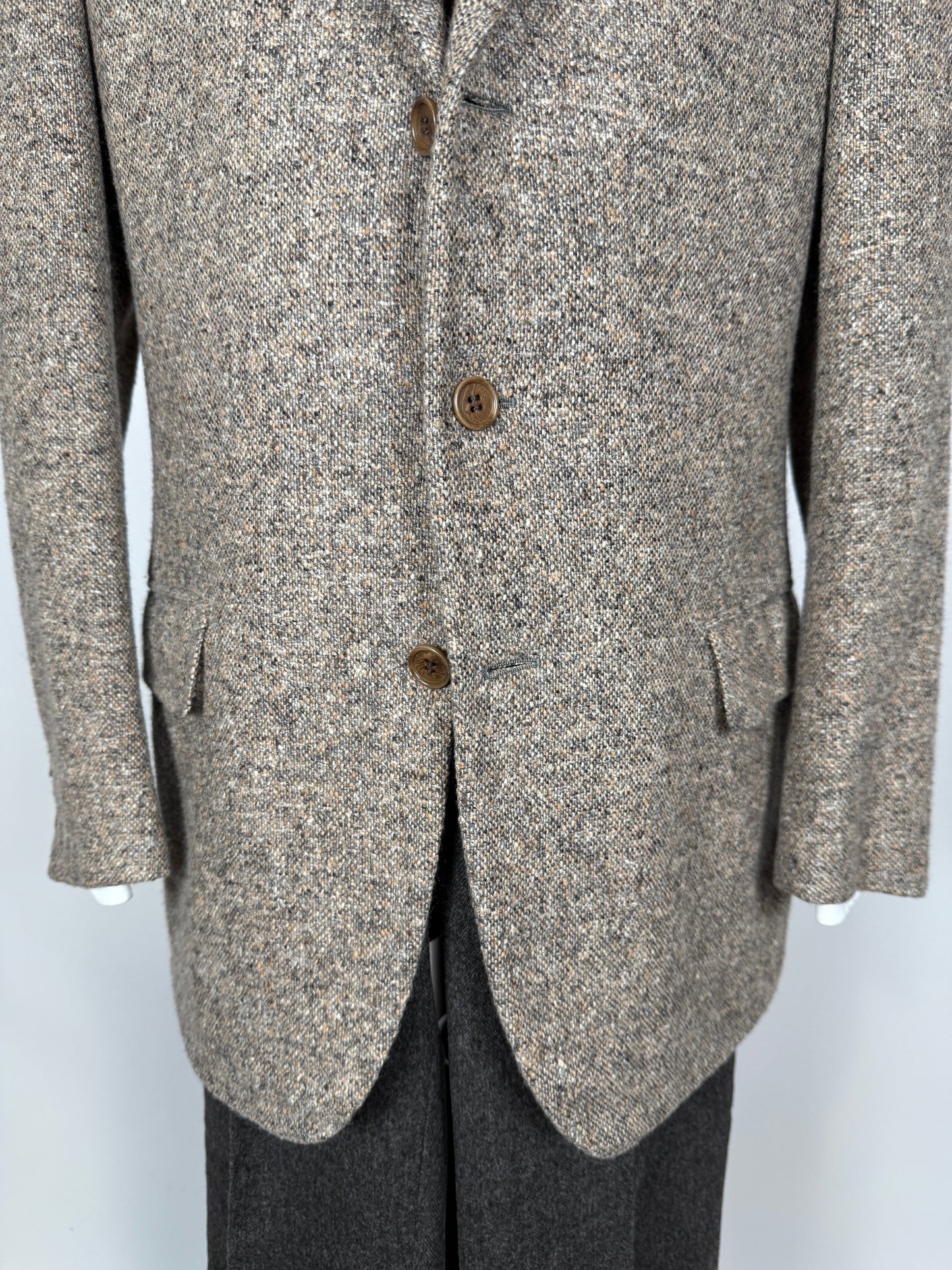 Giacca Postacchini in puro cashmere donegal - tg. 52/54