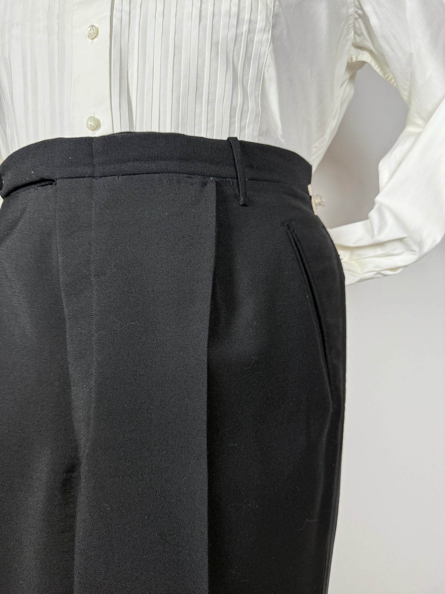 Smoking anni ‘60 revers a scialle - tg. 52/54