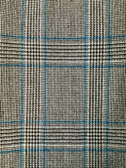 Pantaloni sartoriali anni ‘70 flanella principe di Galles - tg. 48