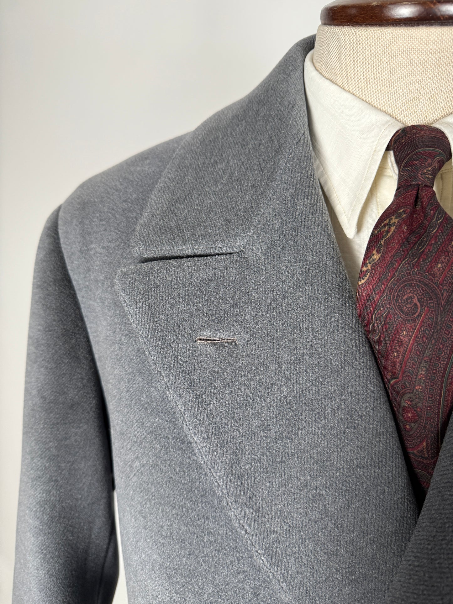 Cappotto anni ‘40 sartoriale doppiopetto - tg. 48-50