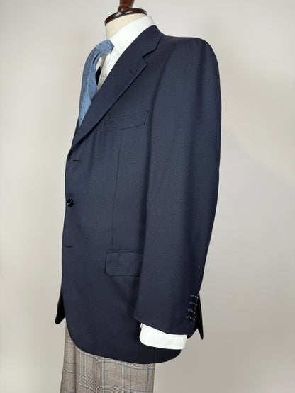 Giacca Brioni flanella lana e cashmere blu - tg. 50