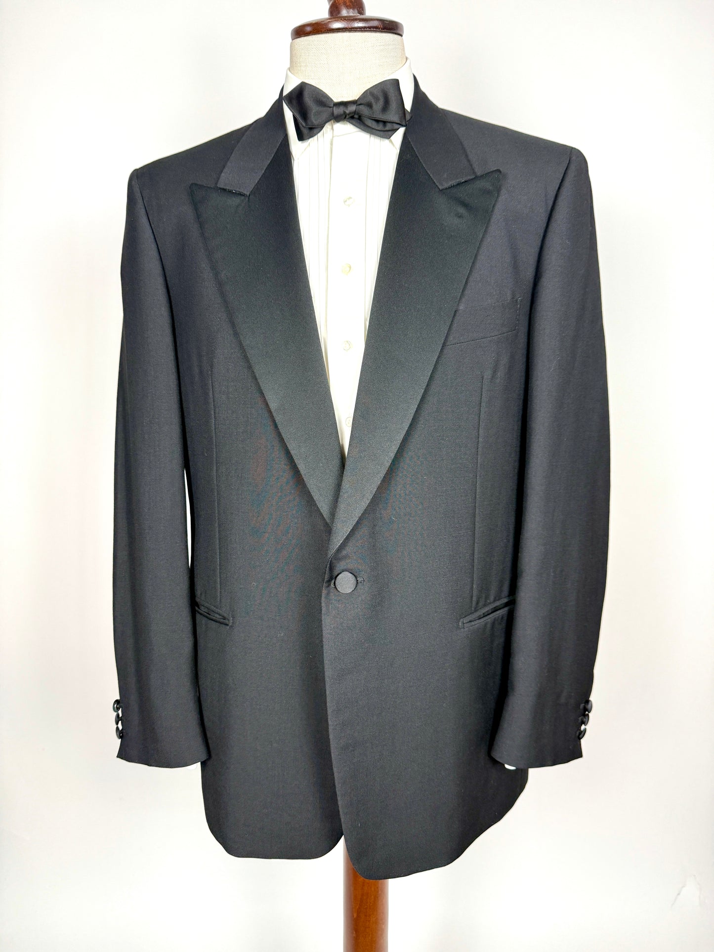 Giacca da sera anni ‘80 in lana e mohair - tg. 52/54