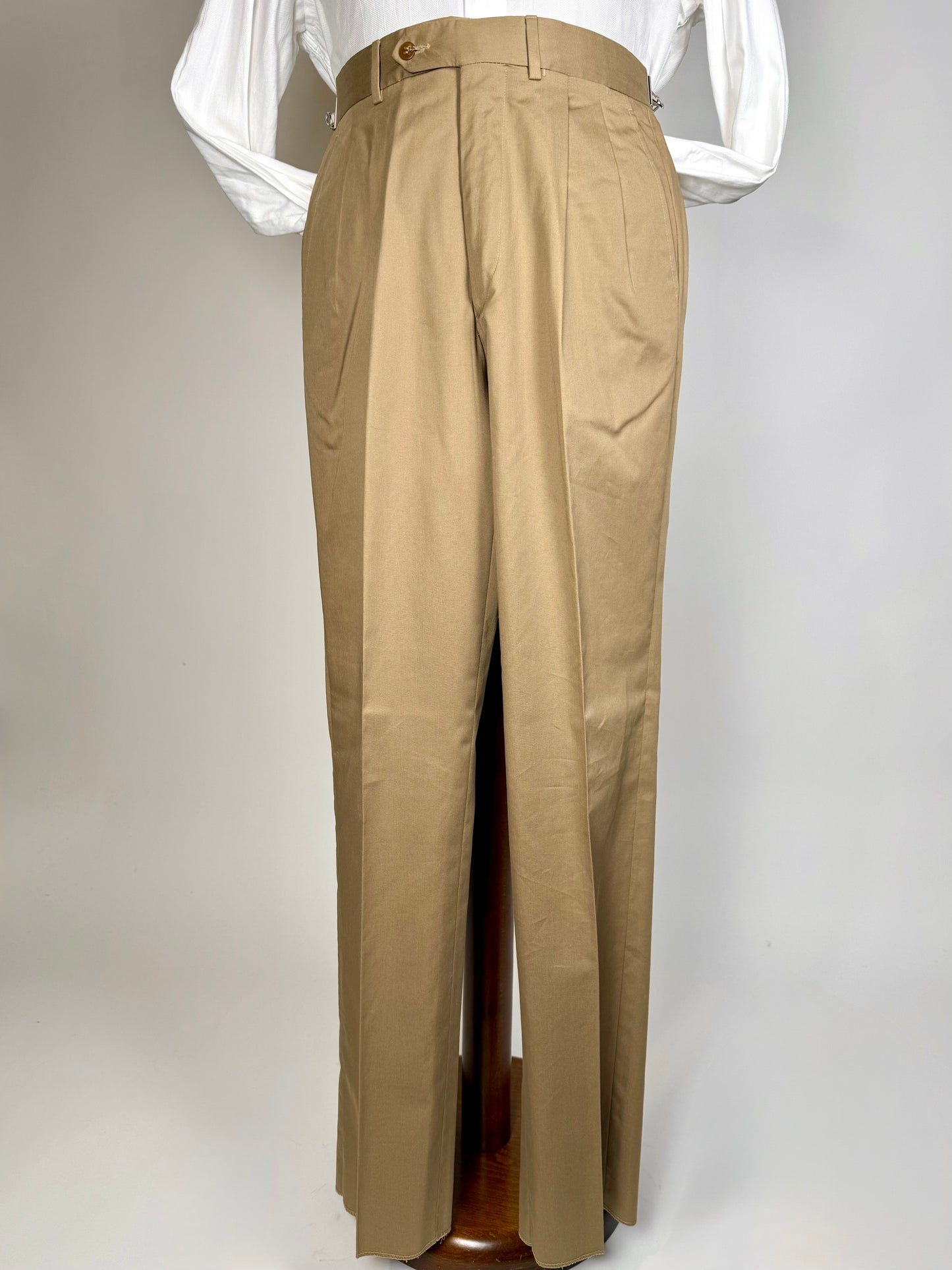 Pantaloni in cotone beige (NOS) - tg. 46