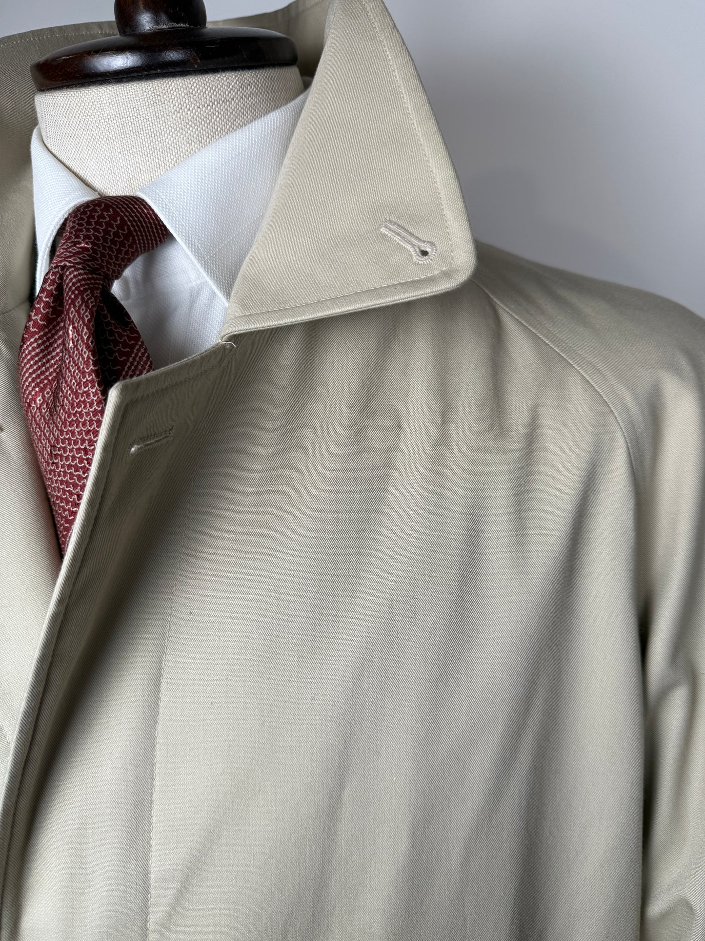 Soprabito impermeabile Burberry monopetto (nuovo) - tg. 50