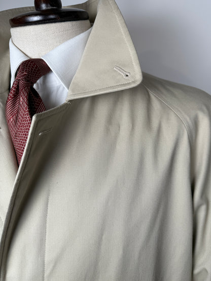 Soprabito impermeabile Burberry monopetto (nuovo) - tg. 50