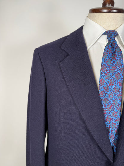 Giacca sartoriale in cashmere anni ‘70 - tg. 52/54