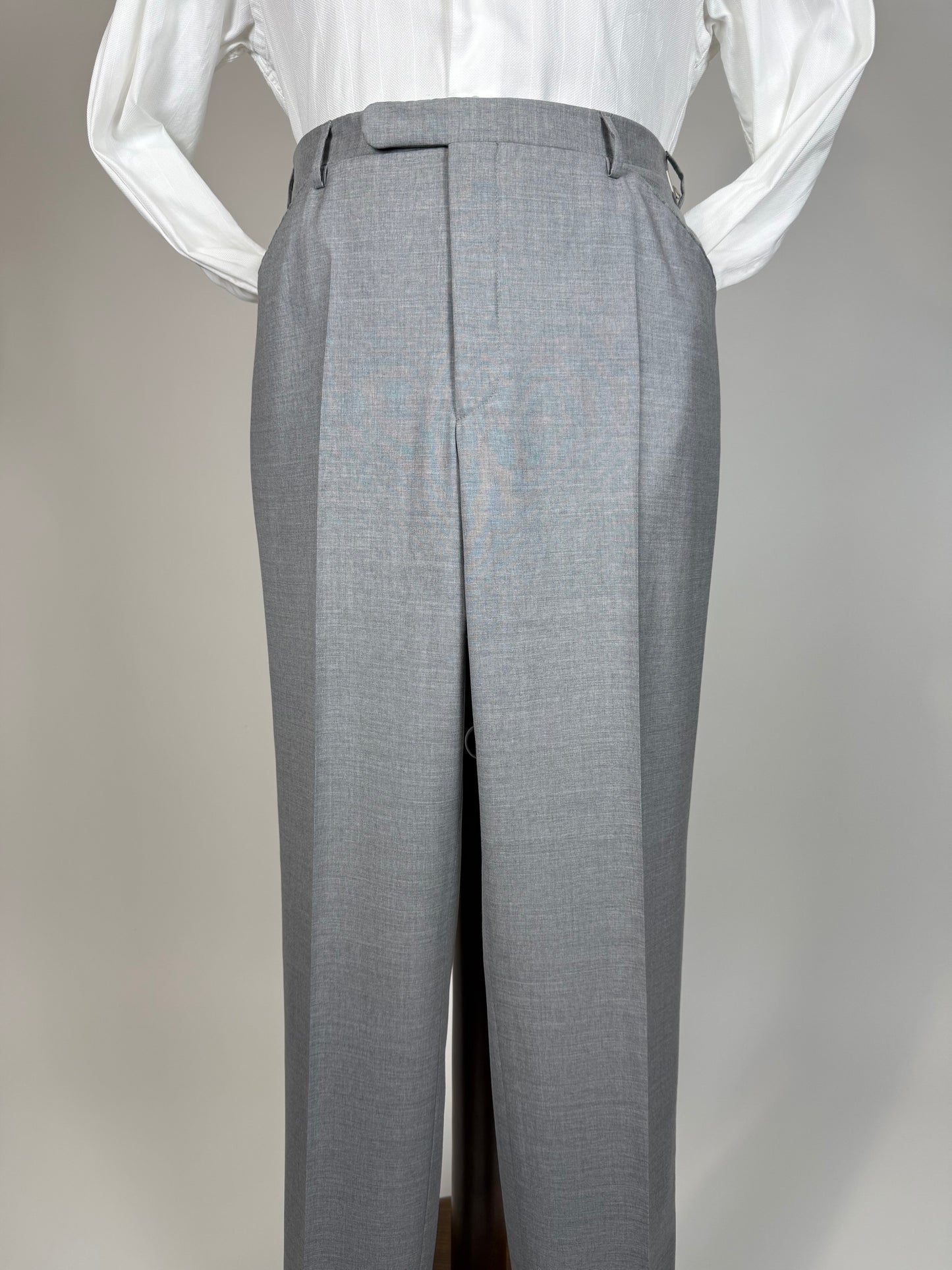 Pantaloni Corneliani fresco lana grigio chiaro - tg. 52