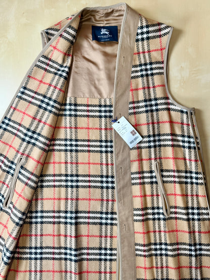 Burberry, warmer interno in pura lana per trench e impermeabili (nuovo) - tg. 50