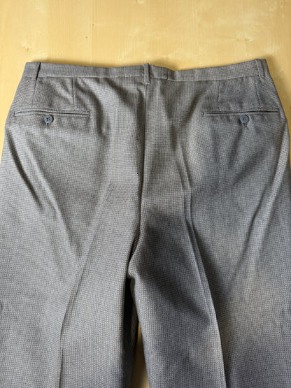 Pantaloni sartoriali anni ‘60/‘70 occhio di pernice - tg. 52