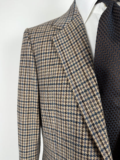 Giacca tweed pied-de-poule Lane Crawford Hong Kong anni ‘60/‘70 - tg. 48/50