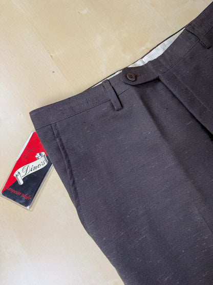 Pantaloni misto lino anni '70 (NOS) - tg.  44/46