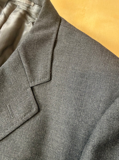 Giacca Caruso grisaglia cardata tessuto Loro Piana Zelander - tg. 54