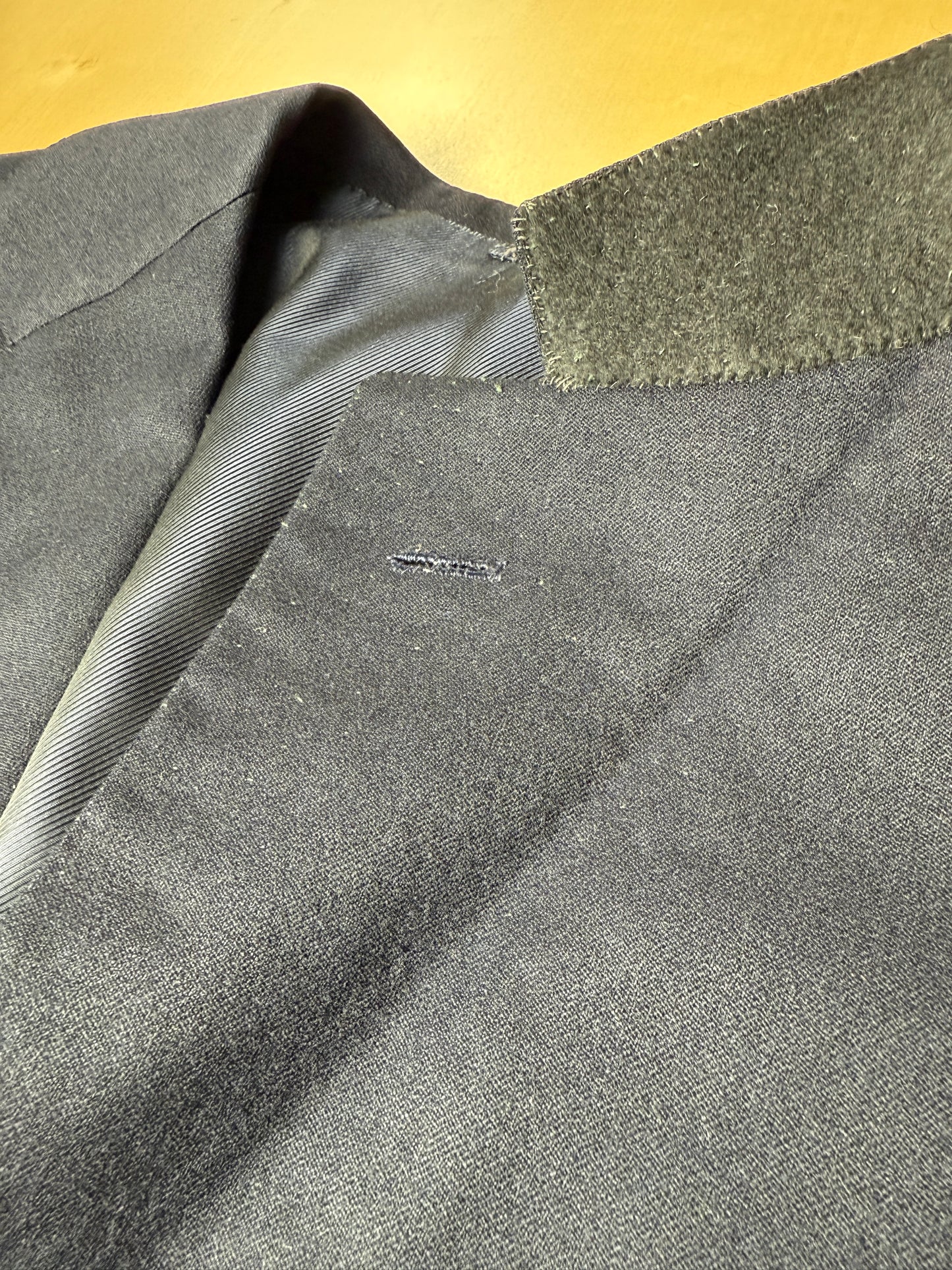 Blazer navy sartoriale anni ‘70 - tg. 50