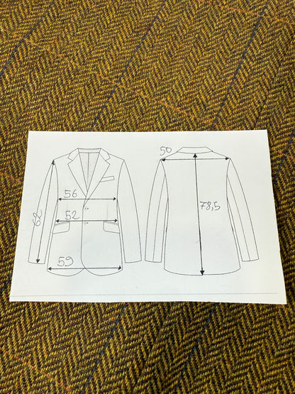 Giacca Pal Zileri in tweed spigato - tg. 50