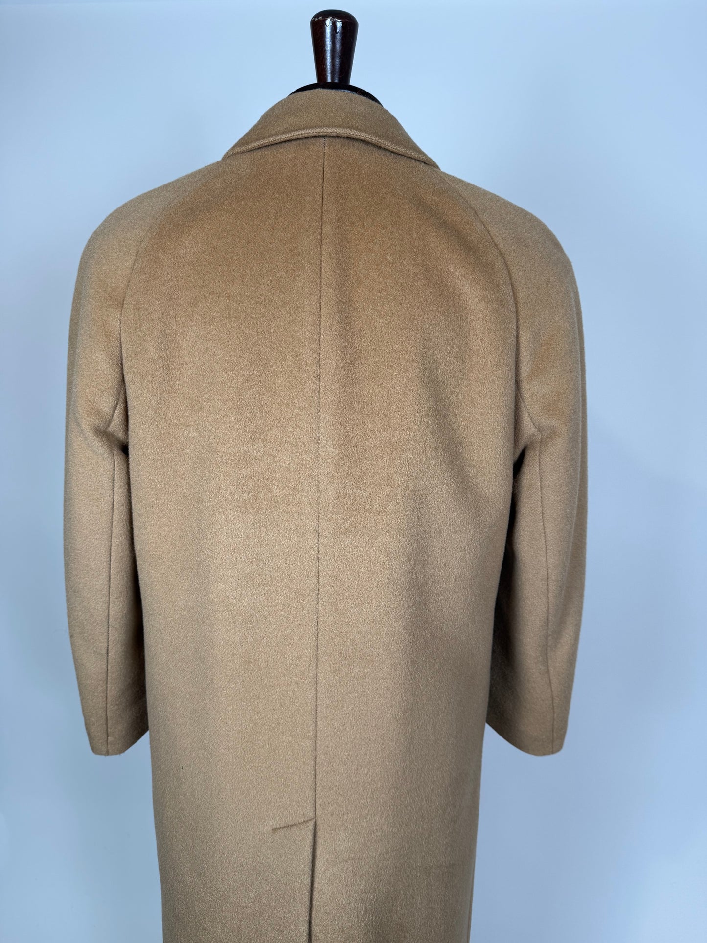 Cappotto raglan anni ‘80 lana e cammello - tg. 46-48
