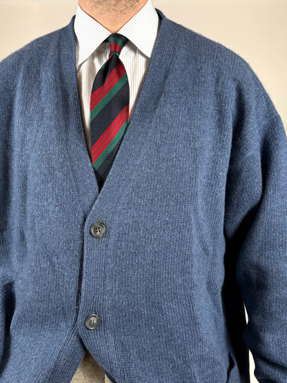 Cardigan vintage Les Copains in pura lana - XL (56-58)