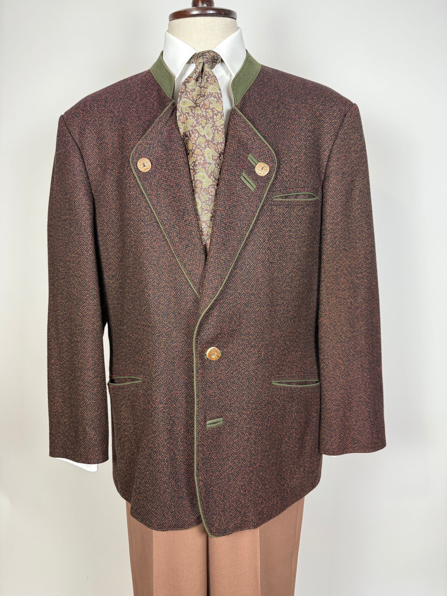 Giacca “Tracht” tirolese in lana e cashmere - tg. 52/54