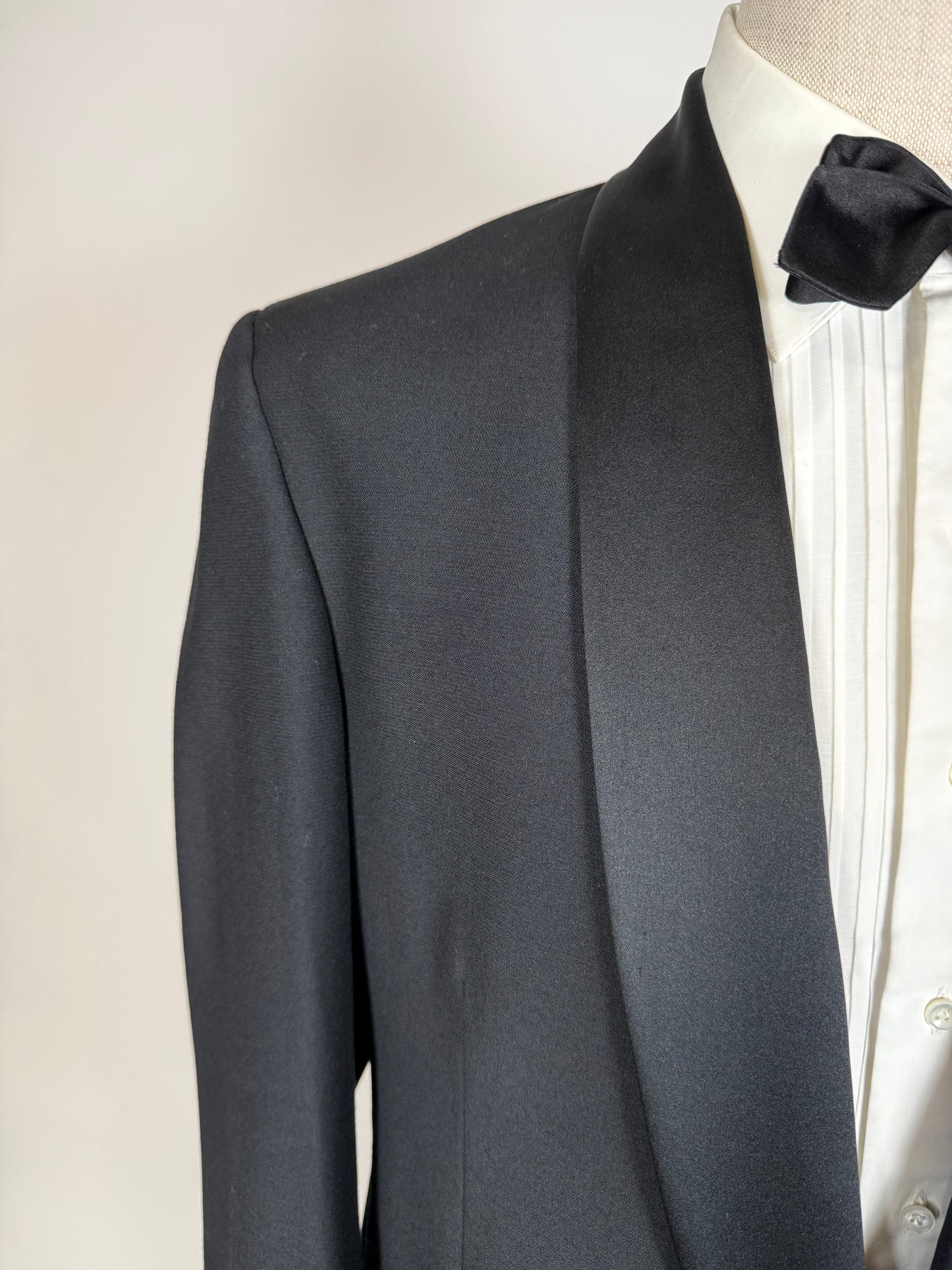 Smoking anni ‘90 revers a scialle - tg. 50 drop 8