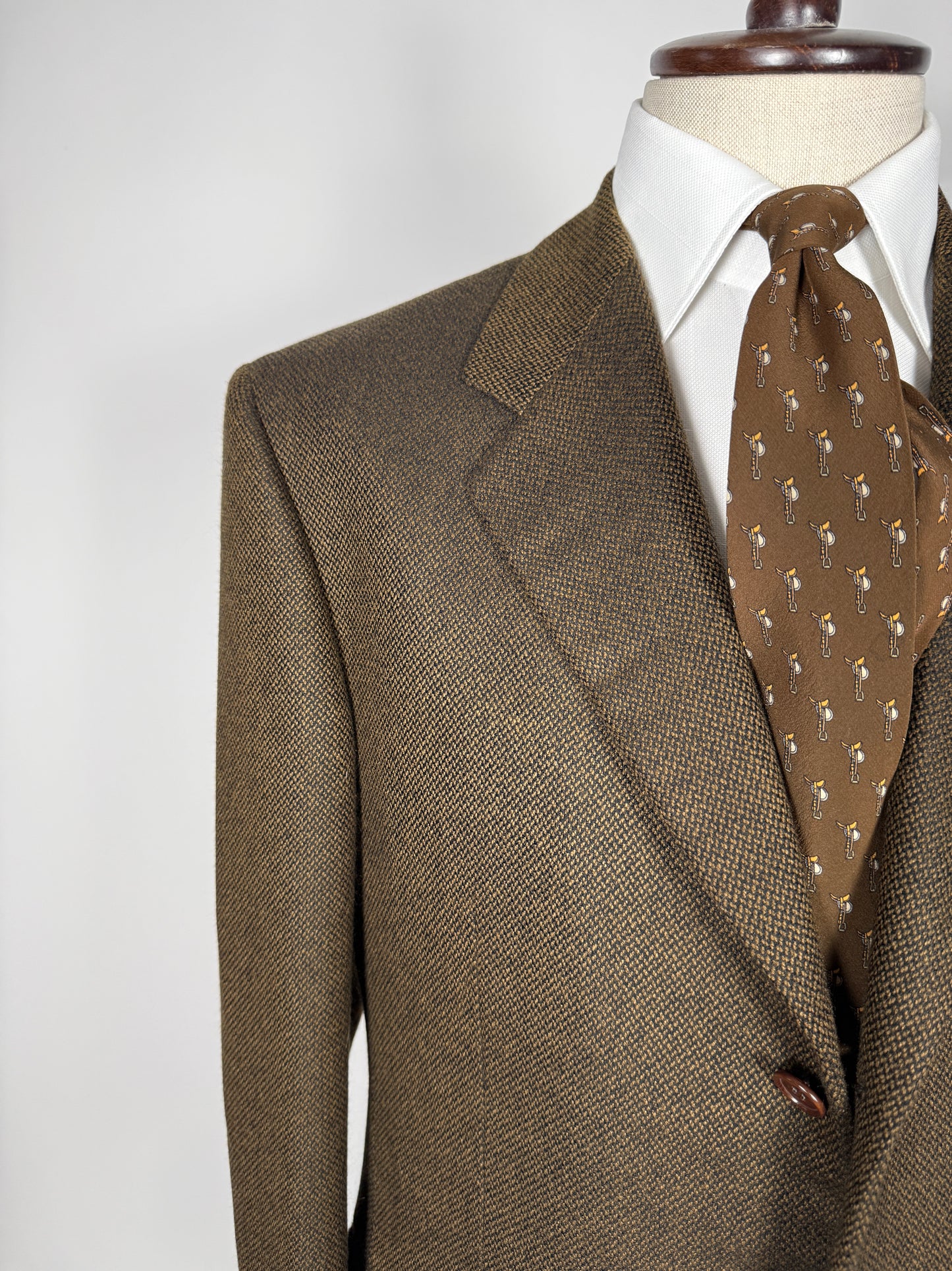 Giacca in puro cashmere tessuto Loro Piana - tg. 52