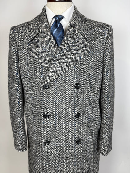 Cappotto doppiopetto in tweed anni ‘60/‘70 - tg. 46-50