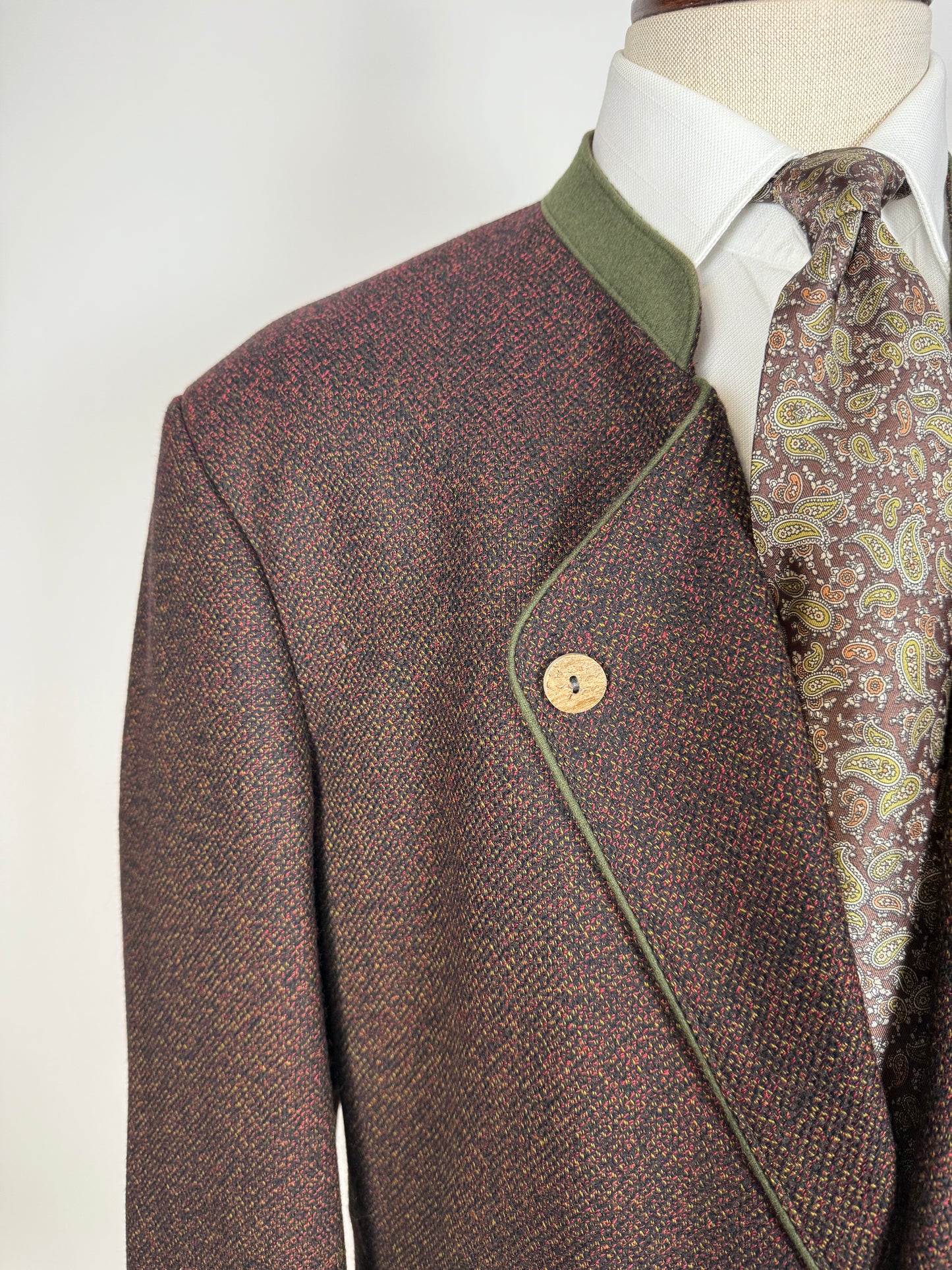 Giacca “Tracht” tirolese in lana e cashmere - tg. 52/54