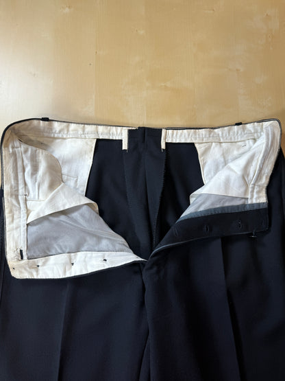 Smoking anni ‘60/‘70 monopetto revers a scialle - tg. 54/56 lunga