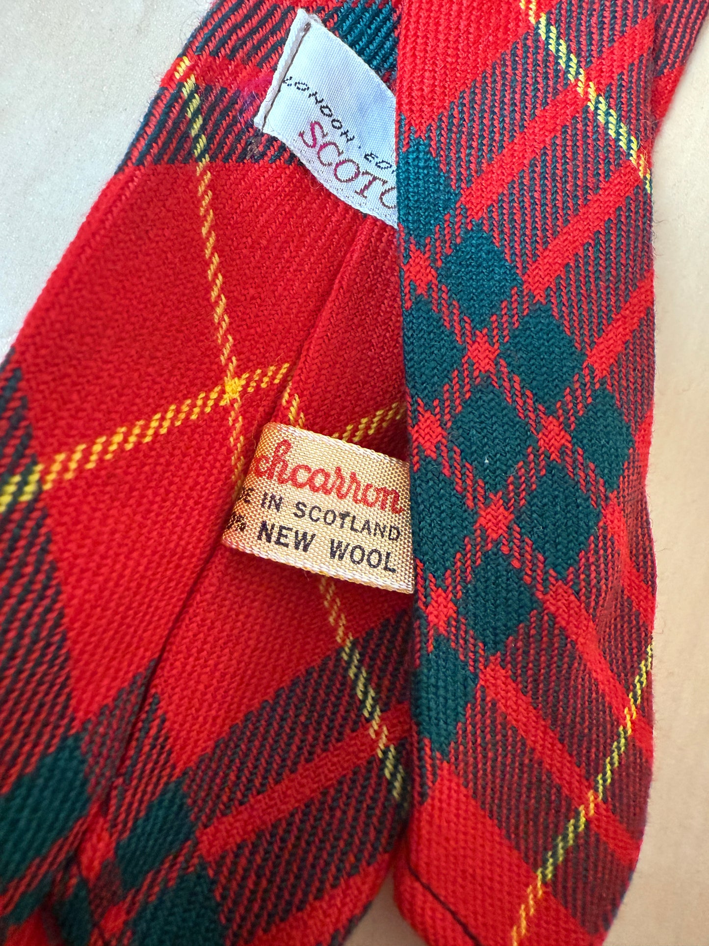 Cravatta scozzese Cameron tartan in lana