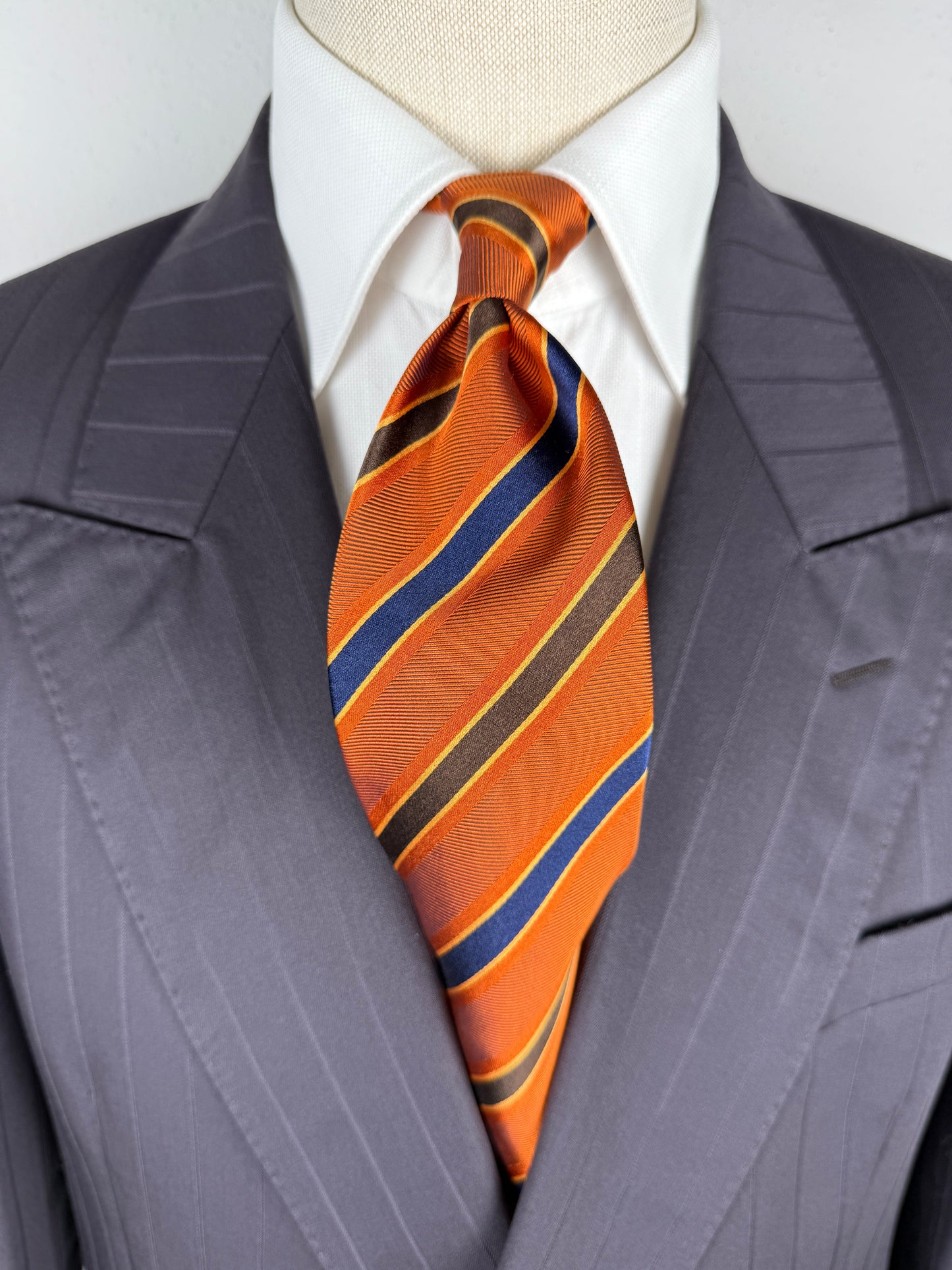 Cravatta Emenegildo Zegna Twin (double face 2 in 1)