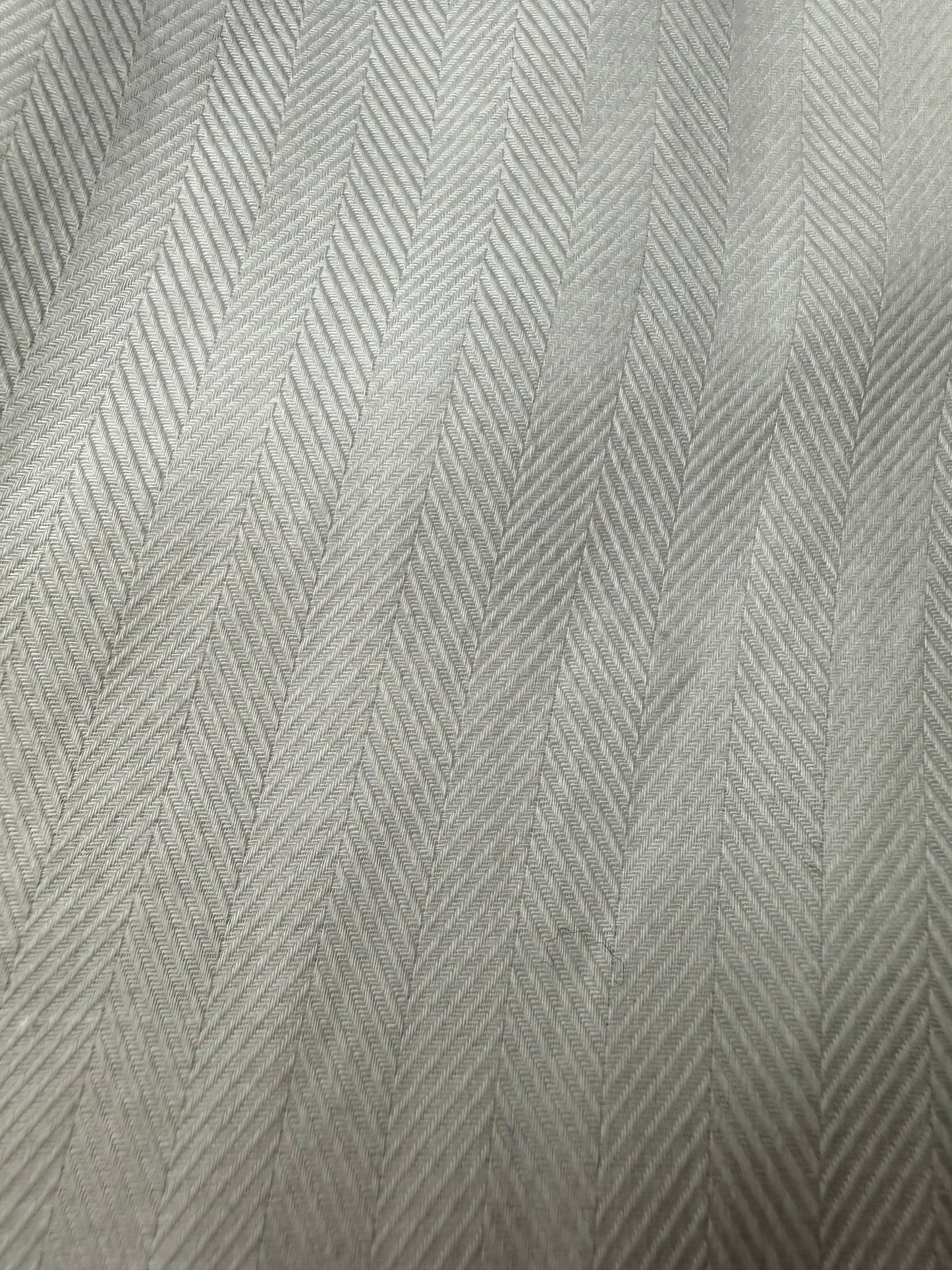 Camicia bianca cotone herringbone - XL collo 45