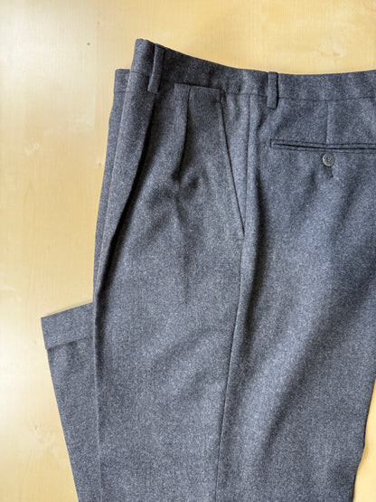 Pantaloni Burberrys flanella antracite - tg. 50