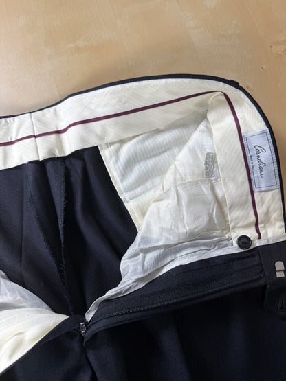 Completo Corneliani anni ‘90 flanella antracite - tg. 50/52