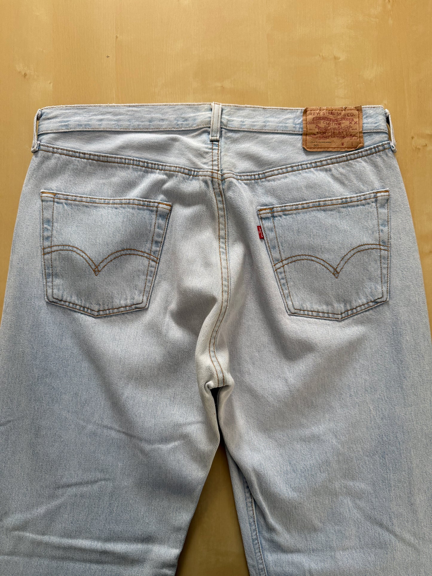 Levi's 501 anni '90 lavaggio chiaro - W36 L34