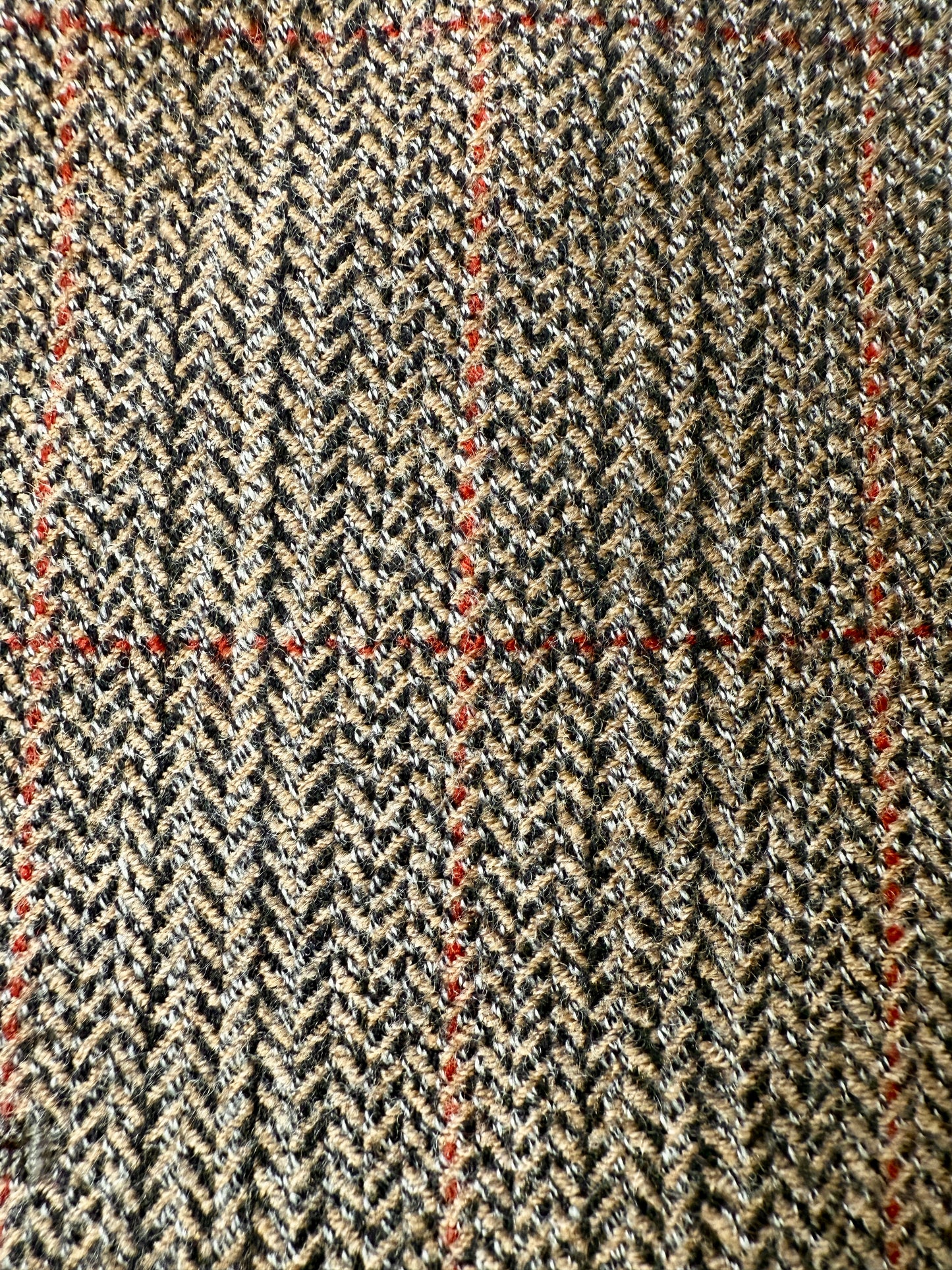 Giacca anni ‘70 spigato windowpane - tg. 52