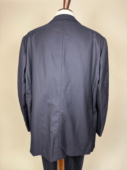 Completo sartoriale anni ‘80 flanella lana e cashmere - tg. 62