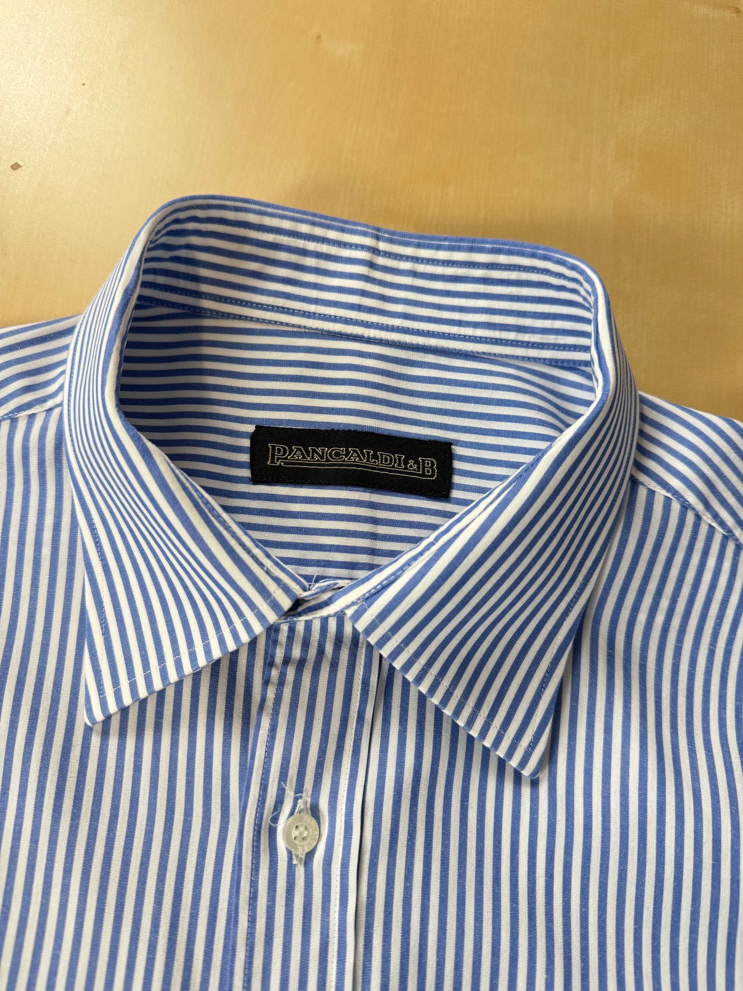 Camicia righe Pancaldi anni ‘80 - XL collo 44