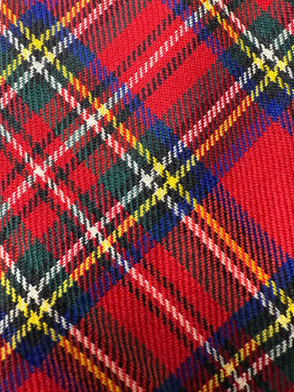 Cravatta in lana tartan Royal Stewart