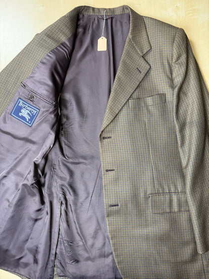 Giacca Burberrys in puro cashmere pettinato pied-de-poule - tg. 50/52