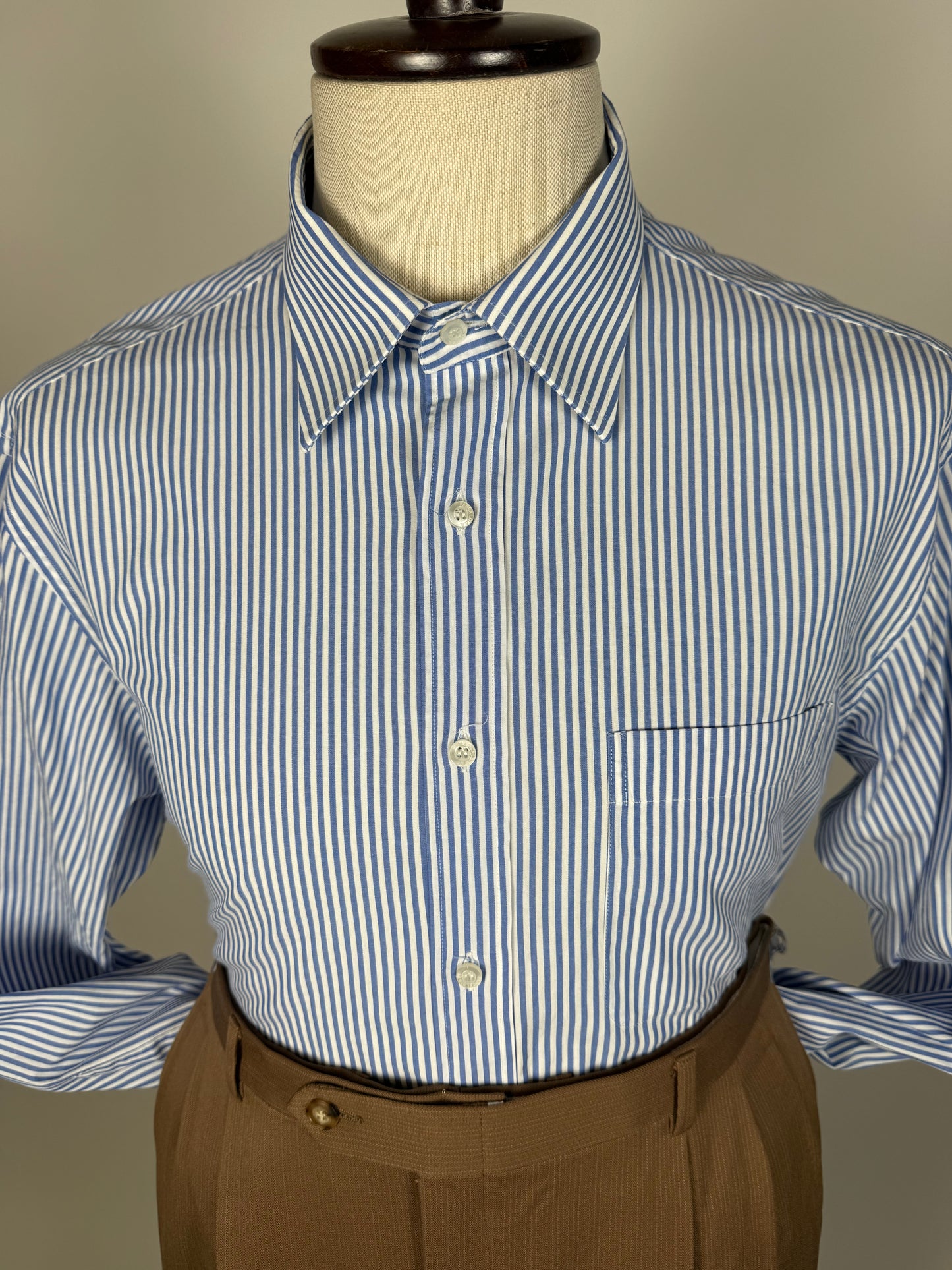 Camicia righe Pancaldi anni ‘80 - XL collo 44