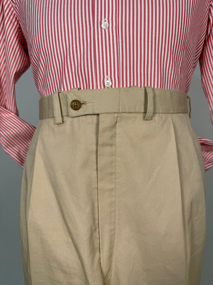 Pantaloni sartoriali cotone chino - tg. 60/62