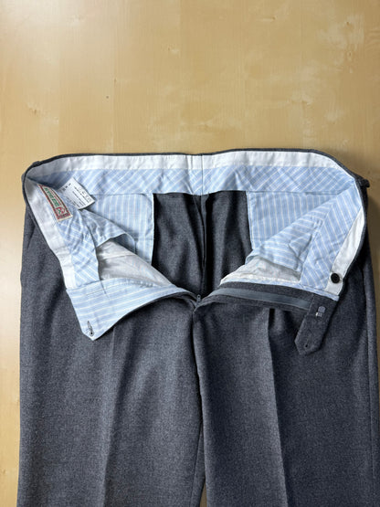 Pantaloni De Paz flanella grigio medio - tg. 50/52