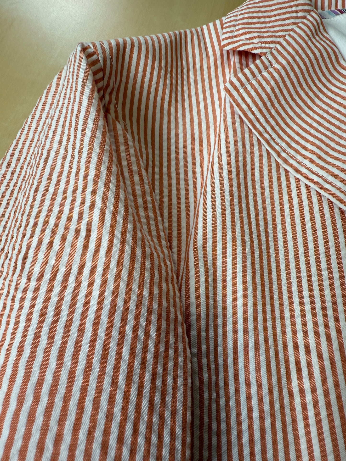 Giacca Tagliatore in seersucker rosso - tg. 50