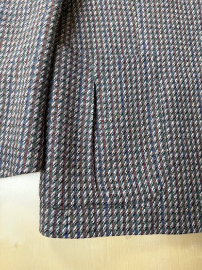Giacca anni ‘70 in tweed multicolore - tg. 48/50