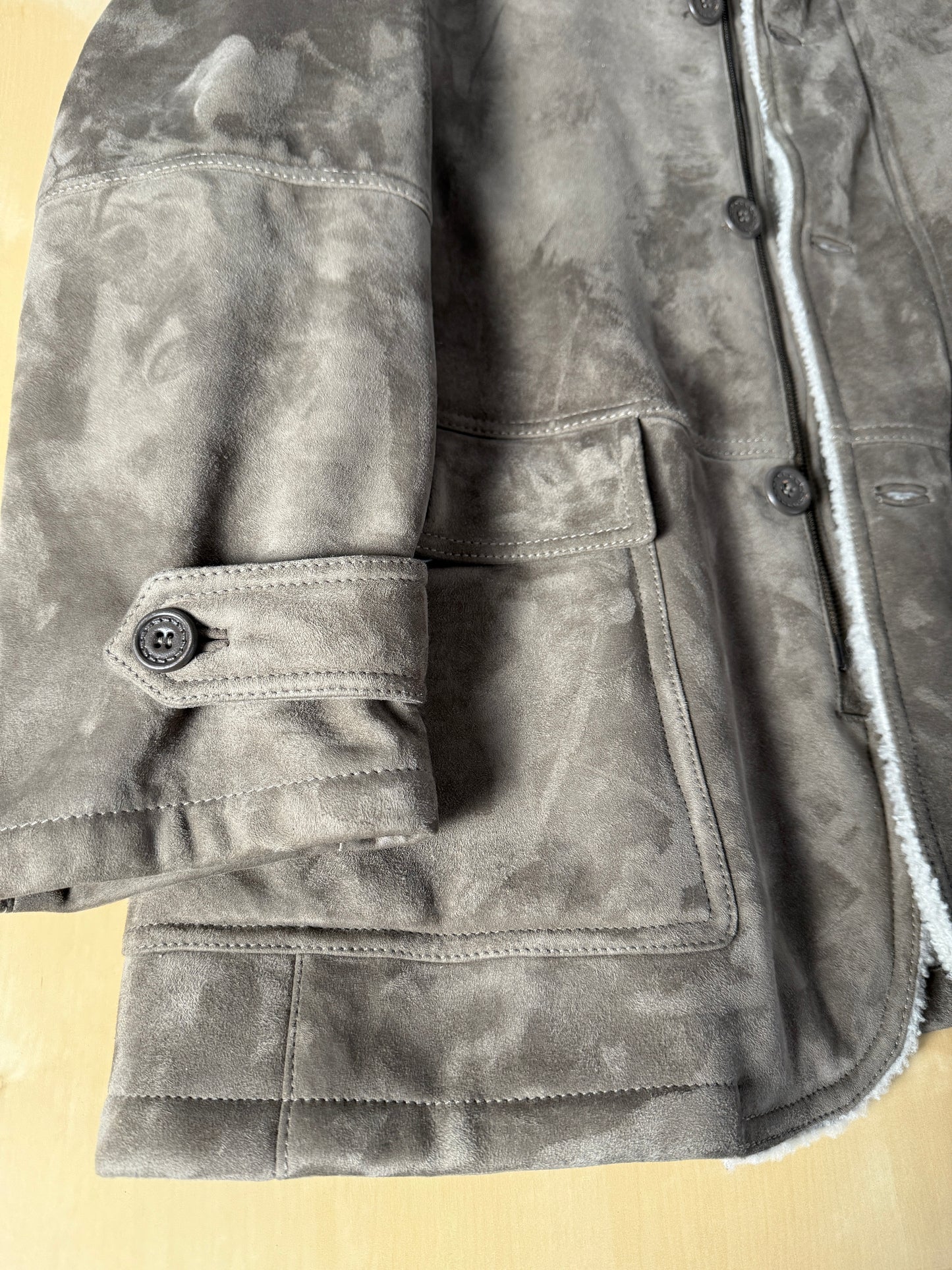 Cappotto shearling agnello Ermenegildo Zegna - tg. 46-48 (M)