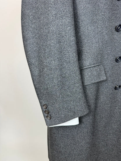 Cappotto sartoriale grigio anni '60 - tg. 46-48