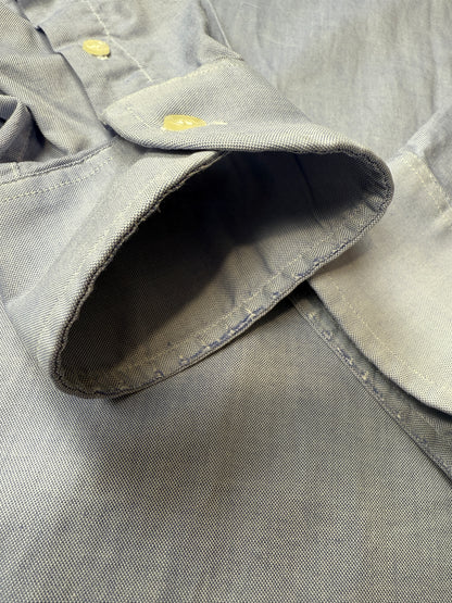 Camicia Burberrys anni ‘90 azzurra in Oxford leggero - tg. L collo 41