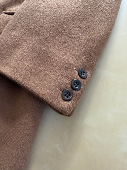 Cappotto cammello sartoriale anni ‘70/‘80 - tg. 48-50