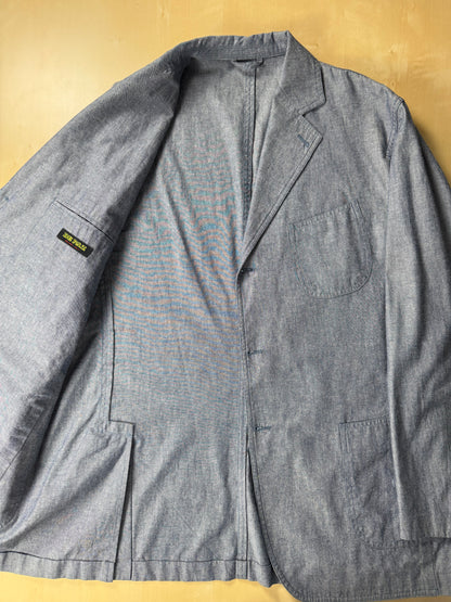 Giacca estiva De Paz in cotone chambray - tg. 58