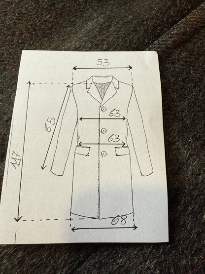 Cappotto anni ‘70/‘80 in lana e mohair - tg. 50-54